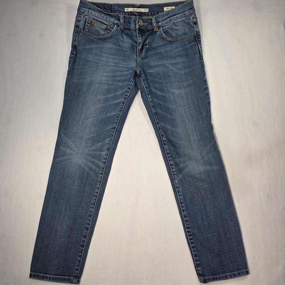 ZARA Slim Fit Jeans Women's Size 30 (EUR 38)‎ (W30xL25) Blue Denim Mid Rise